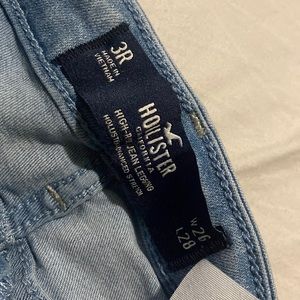 Hollister light blue high rise jean jeggings